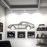 1969 Datsun 240Z Metal Silhouette