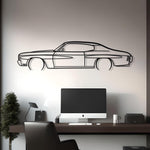 1970 Chevrolet Chevelle Classic Metal Silhouette