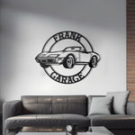 1974 Corvette Custom Name Personalizable Metal Wall Decor