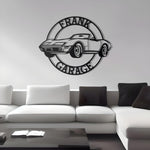 1974 Corvette Custom Name Personalizable Metal Wall Decor