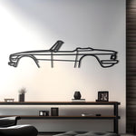 Triumph TR6 1974 Detailed Metal Wall Decor