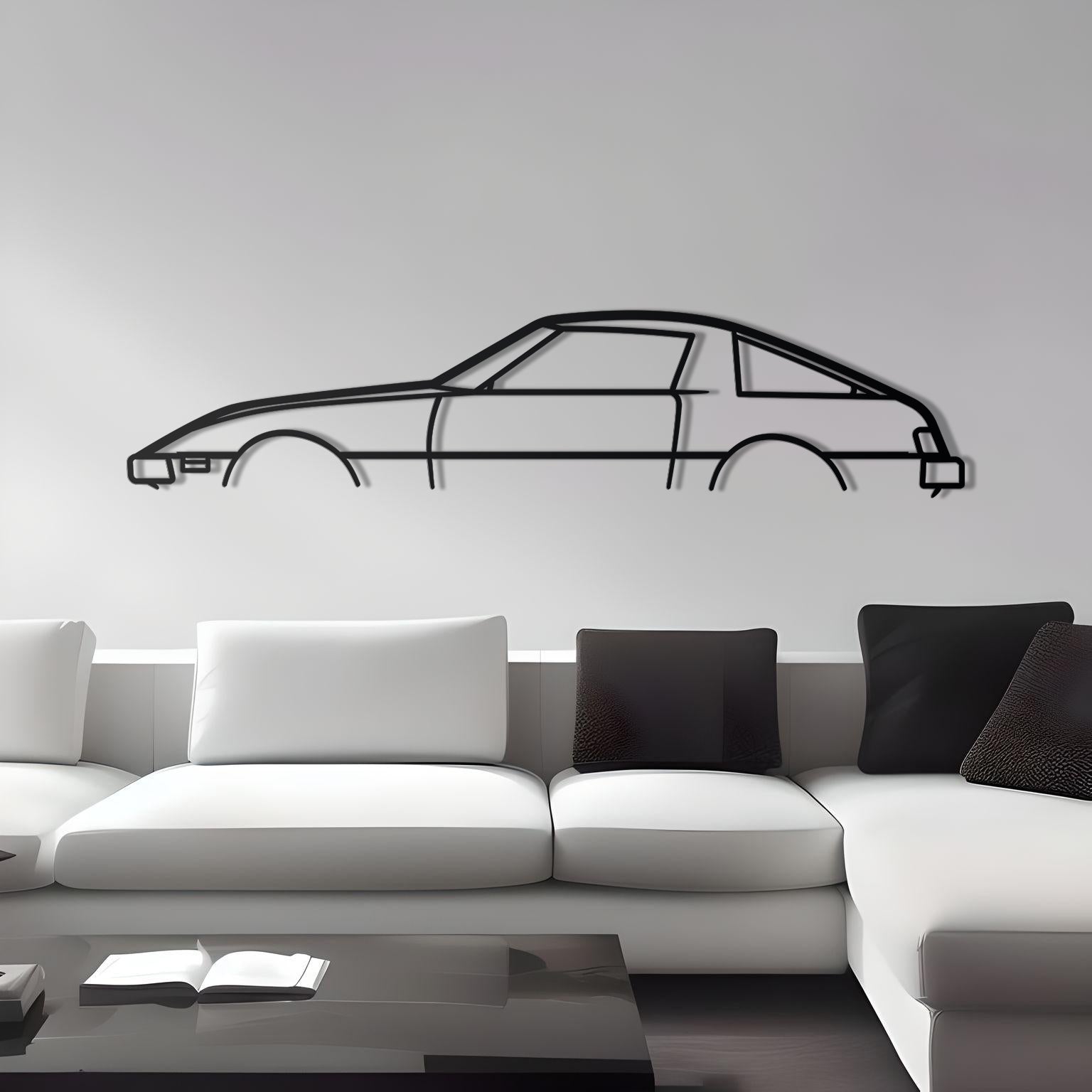 1978 Mazda RX7 MK1 Metal Wall Art
