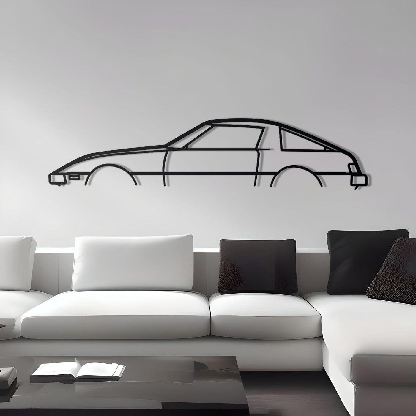 1978 Mazda RX7 MK1 Metal Wall Art