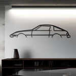 1978 Mazda RX7 MK1 Metal Wall Art