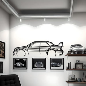1982 Mercedes 190E Metal Wall Decor