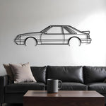 1985 Mustang GT Metal Silhouette