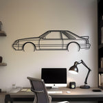 1985 Mustang GT Metal Silhouette