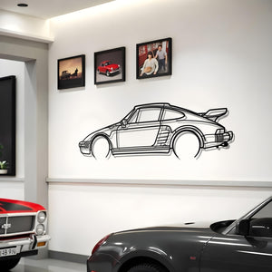 1985 Porsche 911 (930) Turbo Metal Silhouette