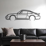 1995 Porsche 911 (993) Turbo Metal Silhouette