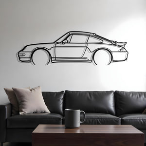 1995 Porsche 911 (993) Turbo Metal Silhouette