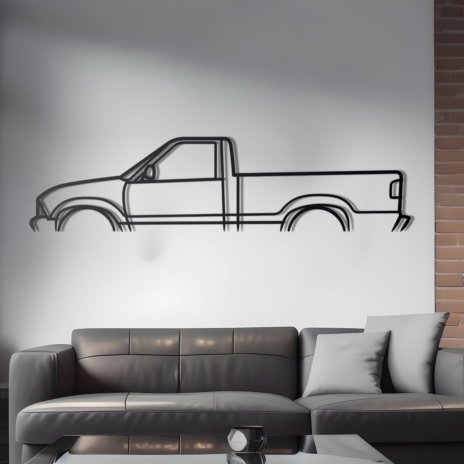 1998 GMC Sonoma Detailed Metal Wall Art