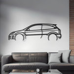2003 Ford Focus RS MK1 Metal Car Silhouette