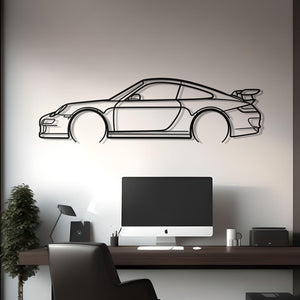 2006 Porsche 911 (997) GT3 RS Metal Silhouette