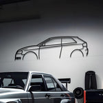 2010 Audi A3 Metal Wall Art