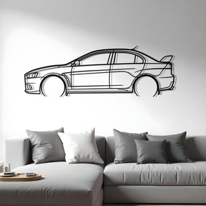 2012 Mitsubishi Evolution X Metal Silhouette