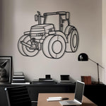 2013 Case IH Puma 230 Diagonal Detailed Metal Silhouette