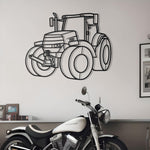 2013 Case IH Puma 230 Diagonal Detailed Metal Silhouette