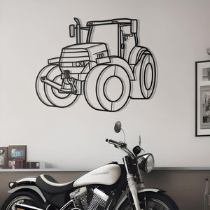 2013 Case IH Puma 230 Diagonal Detailed Metal Silhouette