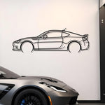 2013 Subaru BRZ Metal Car Silhouette