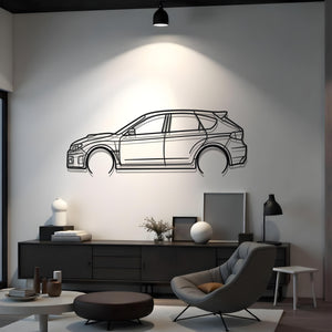 2014 Subaru Impreza WRX STI Hatchback Metal Wall Decor