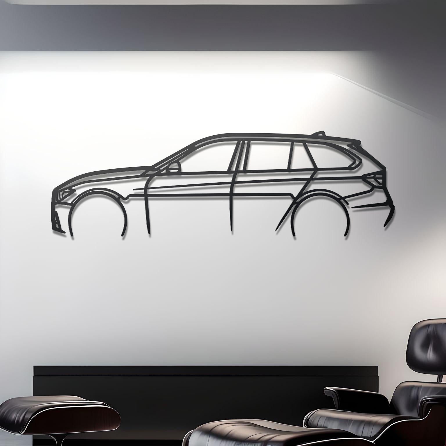 2015 BMW 328i xDrive Metal Wall Art
