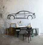 2016 BMW M2 Metal Silhouette Wall Decor