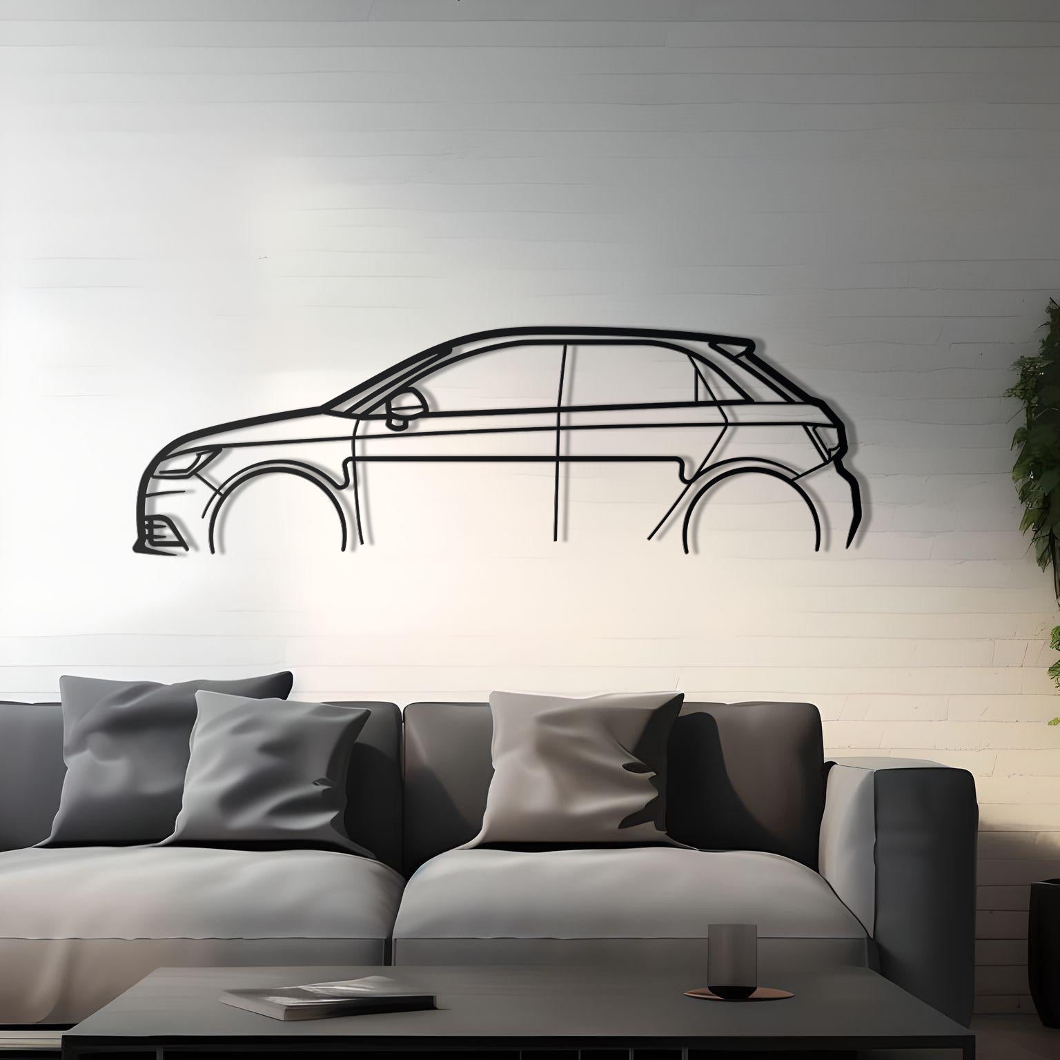 2017 Audi A1 Metal Wall Decor