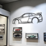 2019 Nissan GT-R R35 Metal Silhouette