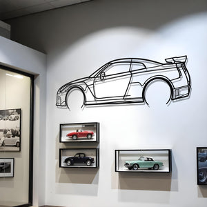 2019 Nissan GT-R R35 Metal Silhouette
