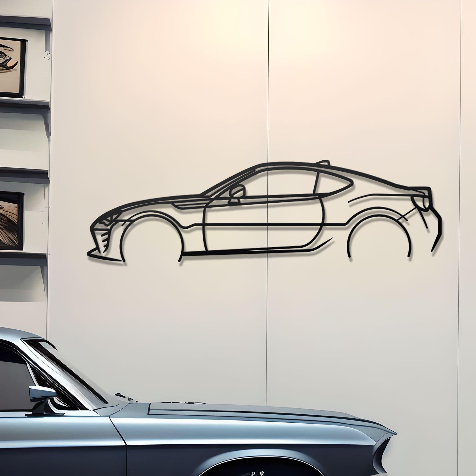 2019 Toyota 86 Detailed Metal Wall Art