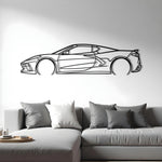2021 Chevrolet Corvette C8 Metal Wall Art