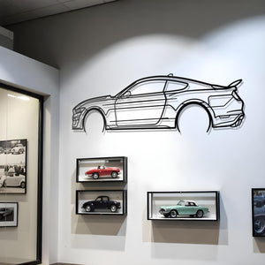 Mustang Shelby GT500 2021 Metal Silhouette