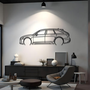 2022 Audi RS6 Metal Silhouette