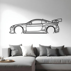2022 Subaru BRZ Pandem V3 Metal Silhouette