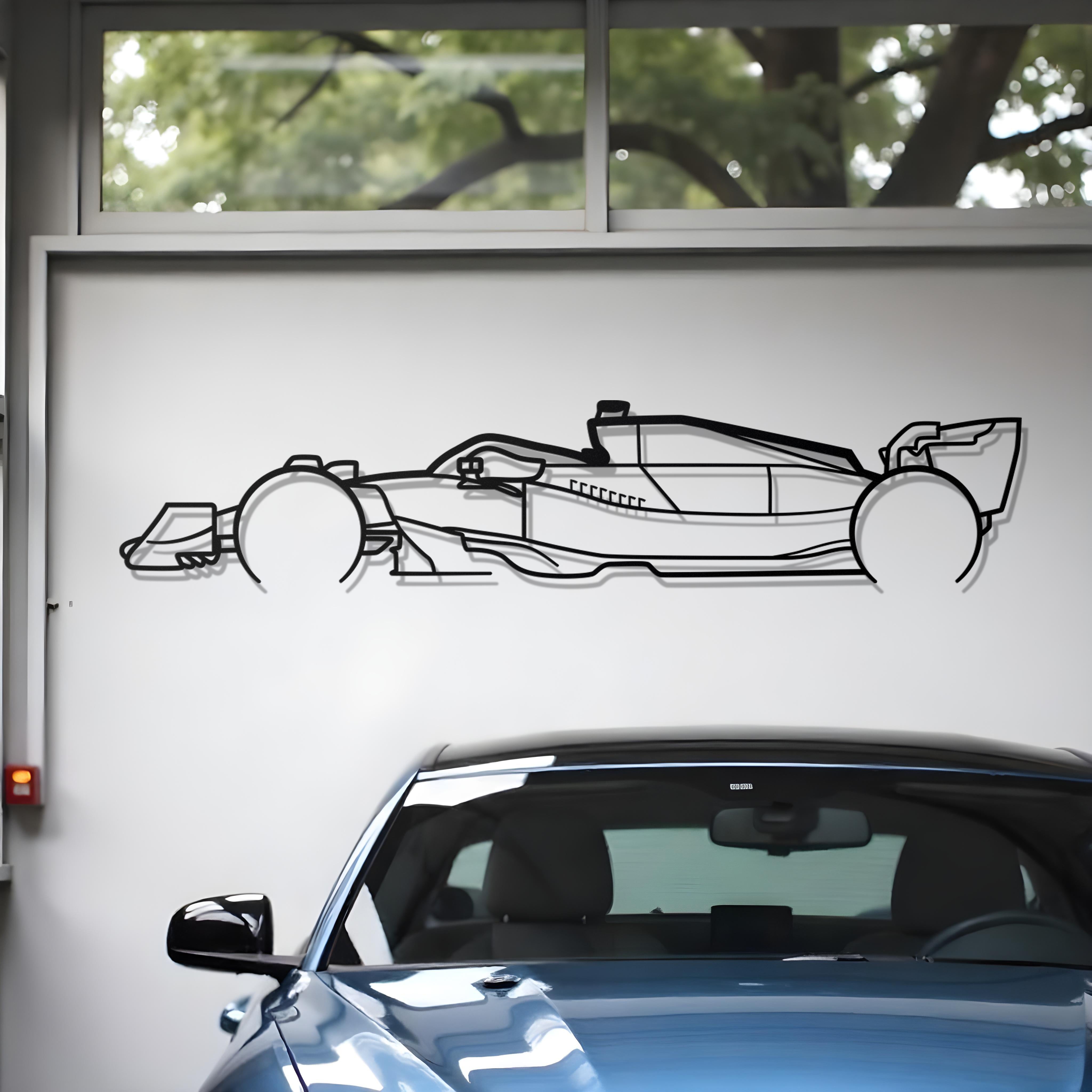 2023 Mercedes-AMG F1 Metal Silhouette