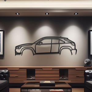 2023 Mazda MX-30 Detailed Metal Silhouette