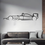 2024 Formula (F1) Detailed Metal Car Silhouette