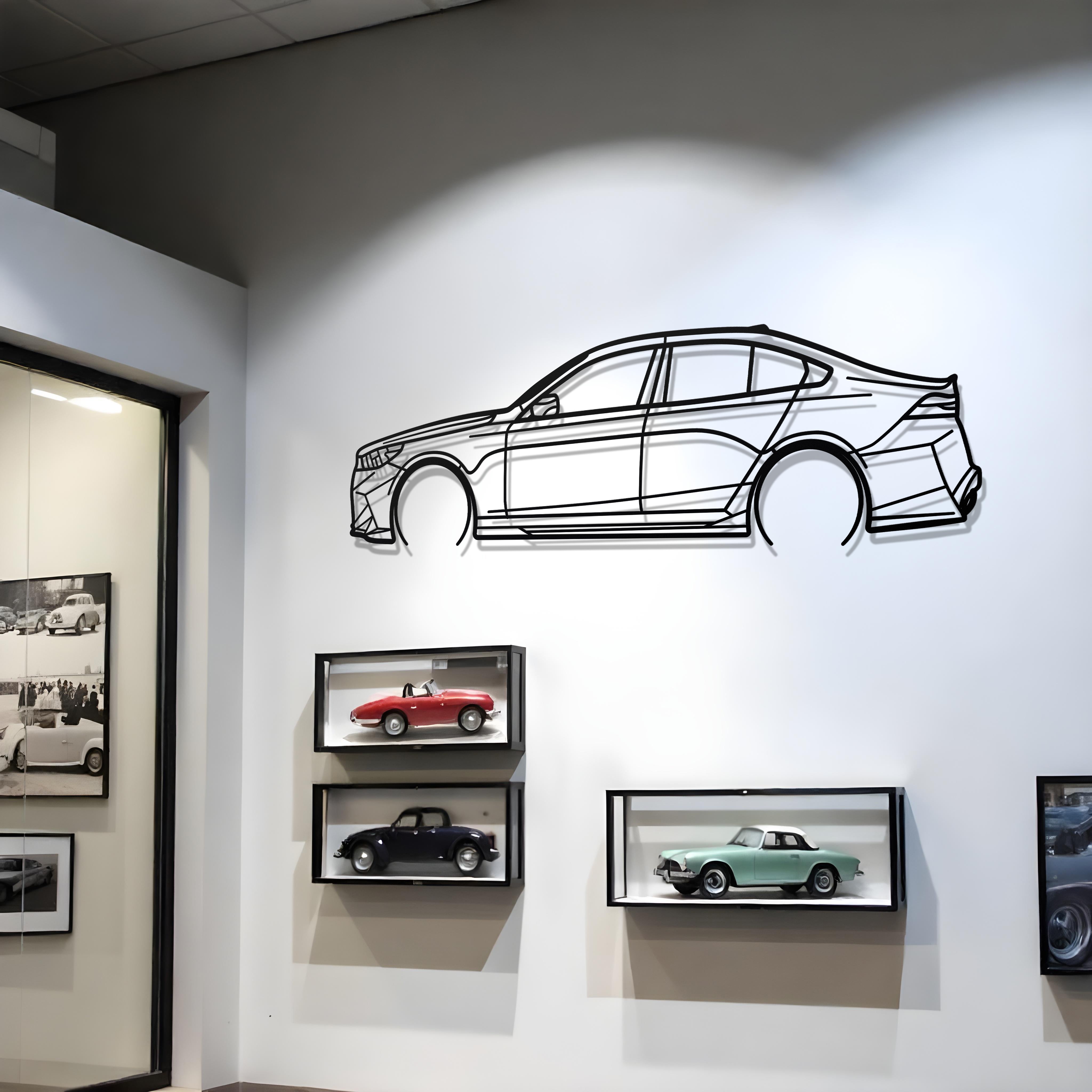 2025 BMW M5 Metal Silhouette