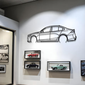 2025 BMW M5 Metal Silhouette