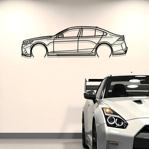 2025 BMW M5 Metal Silhouette