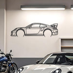 2018 Porsche 911 (991) GT2 RS Metal Silhouette