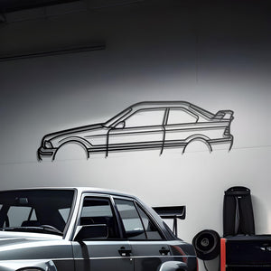 1995 BMW E36 M3 GT Detailed Metal Wall Decor