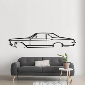 1965 Buick Riviera Metal Silhouette