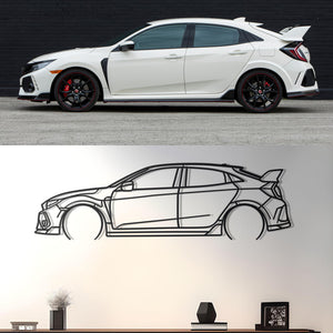 Your Custom Metal Car Silhouette