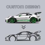 Your Custom Metal Car Silhouette