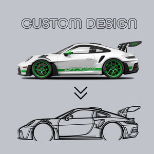 Your Custom Metal Car Silhouette