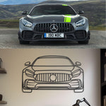 Your Custom Metal Car Silhouette