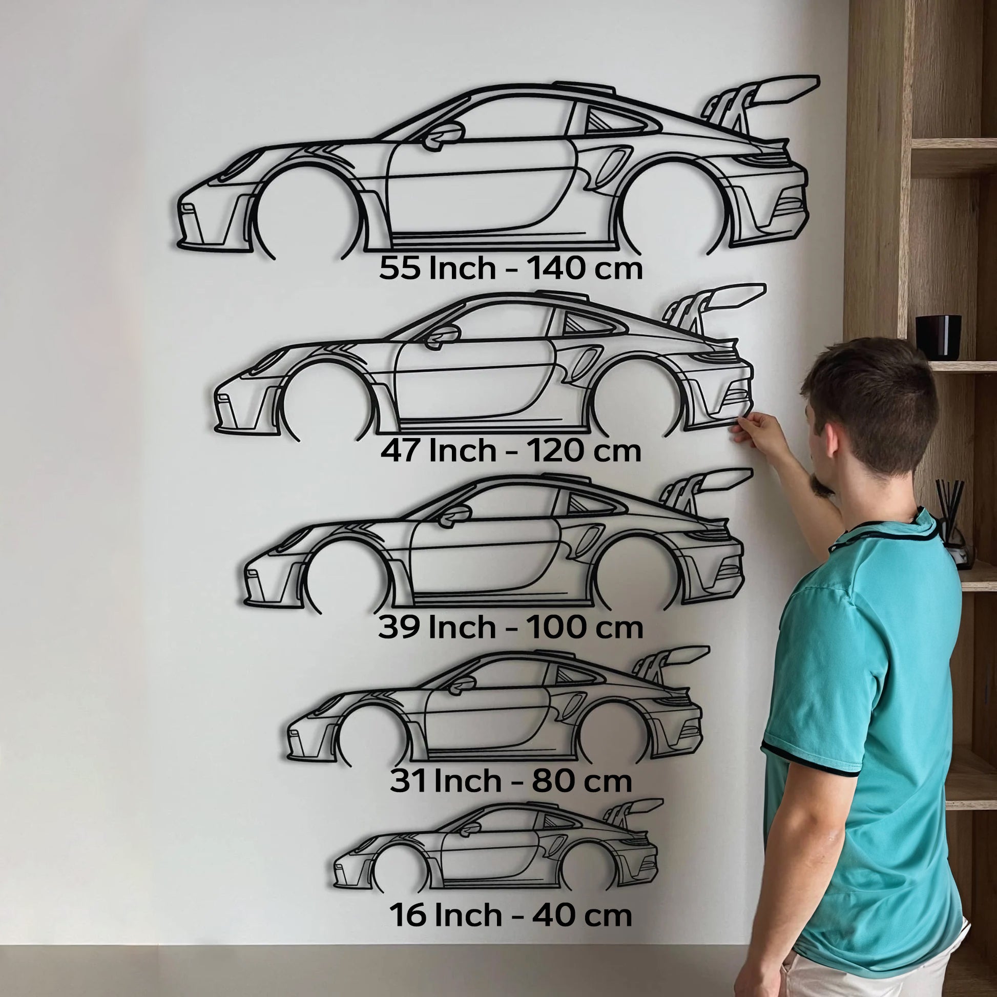 Mazda RX-7 FC GTU Classic Metal Silhouette