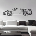 Porsche 911 Turbo S Cabriolet Metal Wall Art