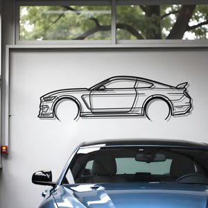 2018 Ford Mustang GT 5.0 Metal Silhouette